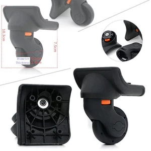 Ruedas de reparación de equipaje rueda de maletín repuesto para todos los bolsillos W073 desmontable - Imagen 1 de 6