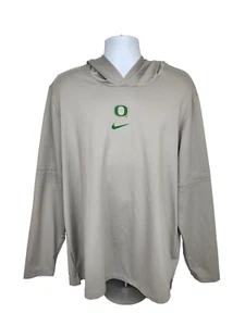 Oregon DUCKS Football TEAM ISSUED Nike Pullover JACKET with HOOD Men's 2XL - Picture 1 of 3