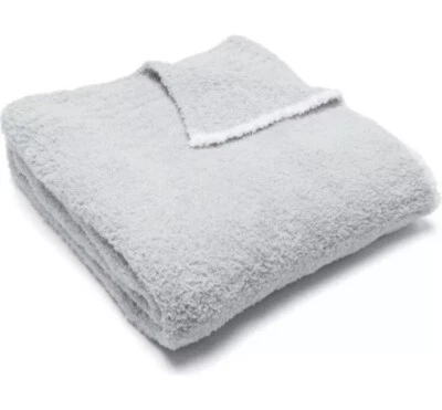 ¡ÚLTIMO! Manta OCEAN BLUE/WHITE BAREFOOT DREAMS® CozyChic™-45x60-NUEVA CON ETIQUETAS Foto 1 de 4