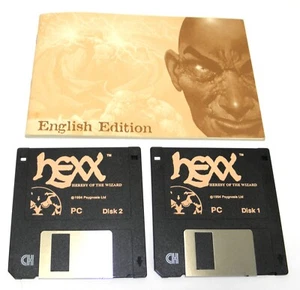 HEXX Heresy of the Wizard 1994 Psygnosis 3.5 Floppy Disc - Picture 1 of 2