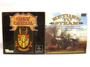 Steam Railway Vinyl Records Pair Great Central & Return to Steam - Picture 1 of 3