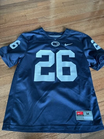 Saquon Barkley Penn State Youth Jersey Cover