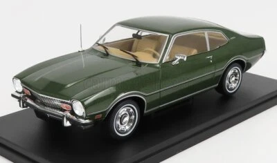 MODELLINO AUTO STATICO FORD MAVERICK COUPE 1974 VERDE MODELLISMO SCALA 1/24 - Immagine 1 di 3