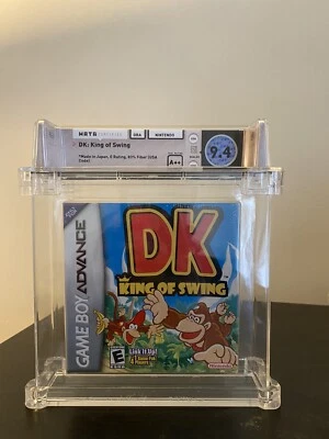 DK: King of Swing (Nintendo GBA, 2005) SUPER RARO WATA 9.4 A++ 1ª Fiesta Costura H Foto 1 de 4
