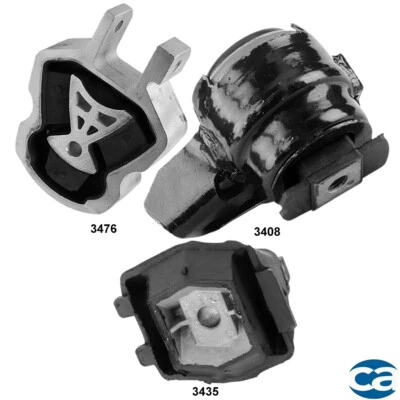 Крепления двигателя и трансмиссии Комплект креплений 3 шт для Ford C-Max 13-18 L4 2,0 л - Изображение 1 из 4