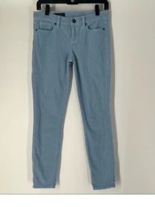 J. Pantalones CREW Toothpick Tobillo Ajustados Pana Azul 25 - Imagen 1 de 6