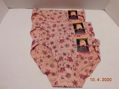 NEw Maidenform 3 对舒适,无展示比基尼,内裤 S/5 多色 40046 — 第 1/3 张图片