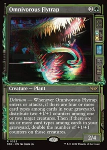 MTG OMNIVOROUS FLYTRAP 322 EXC - PIANTA ONNIVORA - DSK X EN - MAGIC - Imagen 1 de 1