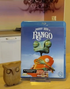" Rango " (2011) Blu-Ray, Import , UK Edition - Foto 1 di 2