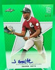 2020 Leaf Perfect Game National Showcase JQUANN SMITH Emerald Auto (BA-JS6) /10!