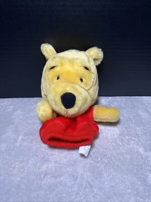 Brinquedo de pelúcia vintage McDonald Winnie The Pooh boneco de mão 10" fingir brincar 2003 - Imagem 1 de 4