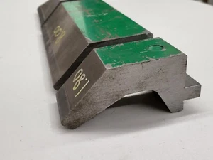 Press Brake Sectionalized Gooseneck Punch 3 Pieces 15" Total Length 1/2" Face - Picture 1 of 7