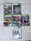 Xbox 360 Lot 6 Racing Games: Forza 2,Crew, Stuntman,MX vs ATV,Marvel,Skateboard