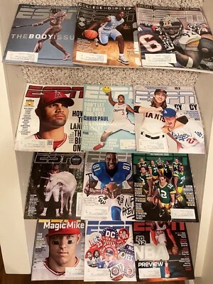 ESPN The Magazine Back Issues October 17th 2011-October 29th 2012 You Pick One - Image 1 of 4