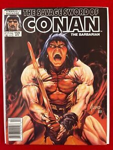 Marvel The Savage Sword of Conan Vol 1 #159 April 1989 (VF-NM)