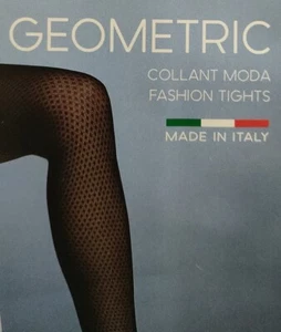 CALZA COLLANT MODA FASHION LINE DONNA RAGAZZA SEXY ELEGANTE GEOMETRIC TIGHTS - Bild 1 von 7