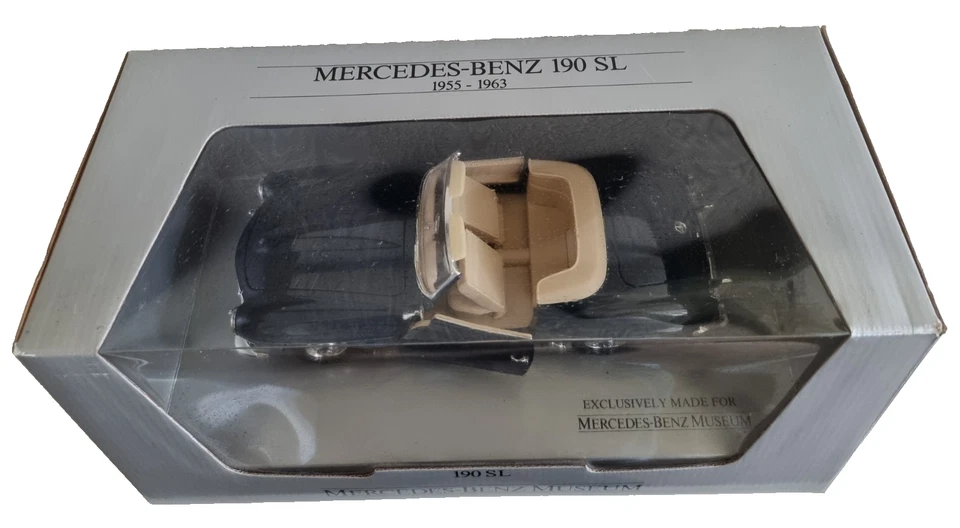 Mercedes Benz 190 SL 1955 cupé ERTL 1/18 escala exclusivo MB coche modelo museo Foto 1 de 4