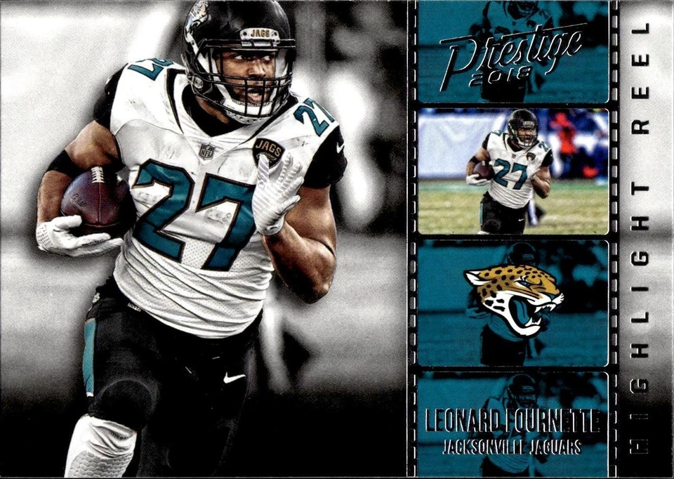 2018 Panini Prestige #HR-LF Leonard Fournette Highlight Reel - Image 1 of 2