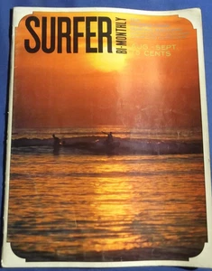 SURFER BI-MONTHLY MAGAZINE    AUG/SEPT 1963  VOL4 NO4  MURPHY  CATALINA  VINTAGE - Picture 1 of 7