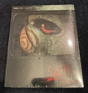 Saw (4K UHD, 2004) Limited Edition Best Buy Steelbook - BRAND NEW - Sealed - Picture 1 of 5