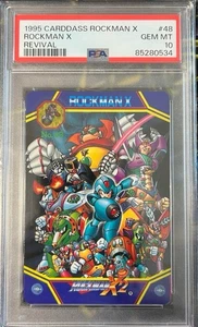 psa10 1995 carddass rockman x rockman x revival - Picture 1 of 1