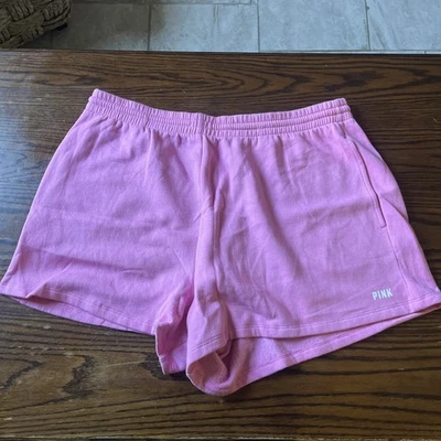 Victoria Secret PINK Campus Shorts Women’s XXL -pink - Image 1 of 4