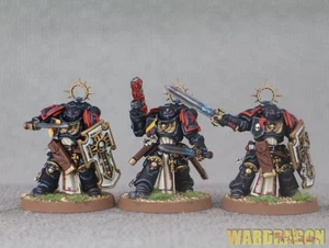 Warhammer 40K WDS bemalt Black Templars Bladeguard Veteran Squad c38 - Bild 1 von 4