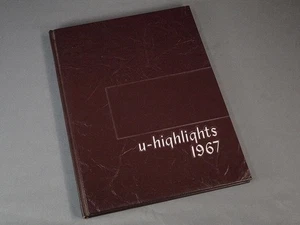 Anuario U-Highlights 1967 Universidad de Chicago High School Chicago Illinois + - Imagen 1 de 6