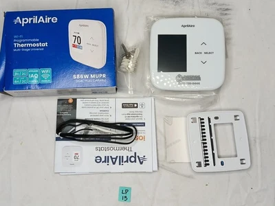 AprilAire S86W MUPR Programmable Thermostat - Image 1 of 4