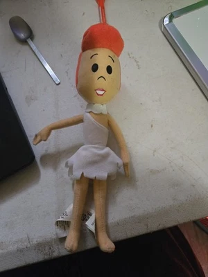 "Felpa Wilma ToyWorks de colección The Flintstones 17"" nueva con etiquetas" Foto 1 de 4