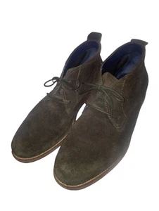 Cole Haan Wildleder Stiefeletten Herren Größe 13M Grün Braun Chukka Stiefel C10888 Freizeit - Bild 1 von 8