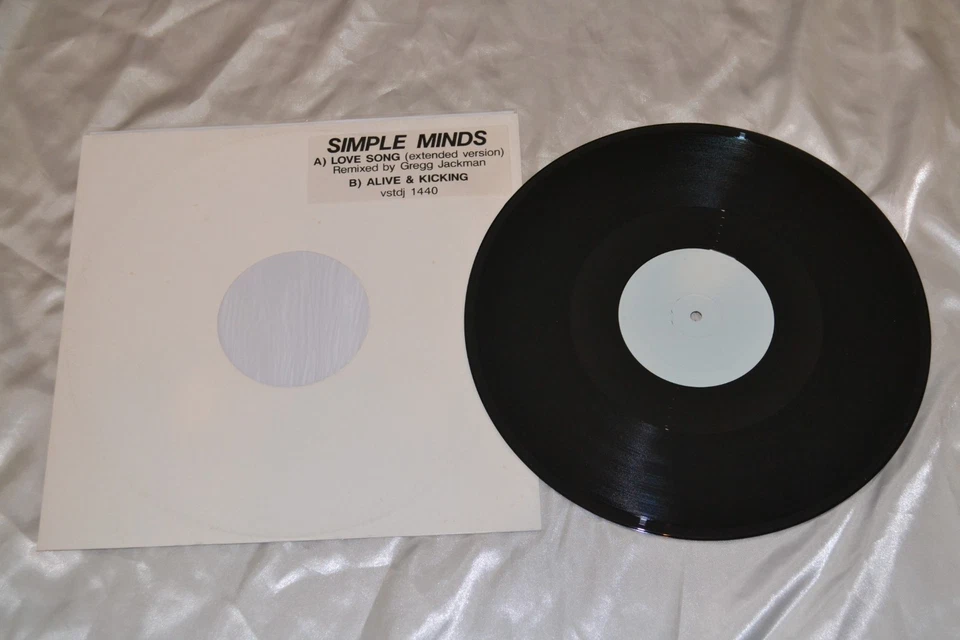 Simple Minds - Love Song / Alive & Kicking - UK 1992 12" promo - Image 1 of 1