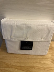 New Ralph Lauren Organic Cotton Lovan White Full Fitted Sheet - Picture 1 of 3