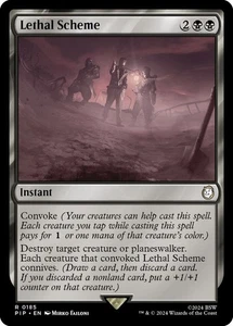 Lethal Scheme 0185 MTG PIP Fallout Rare NP - Picture 1 of 1