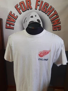 NICKLAS LIDSTROM DETROIT "APRIL IN THE D" RED WINGS SGA T-SHIRT - Picture 1 of 16