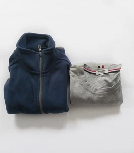 Stillwater Supply Co Fleece Boys Vest SZ 10/12 Thorn Berry Cotton T Shirt SZ L - Picture 1 of 14