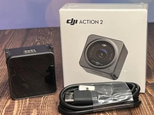 DJI Action 2 Dual Screen Combo 128GB Camera (NEW) + Front Touchscreen Module - Picture 1 of 11