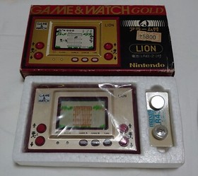 Nintendo Game ＆ Watch Lion Boxed Japan Never Used