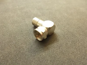 BNC Angle, adaptador, 90°, macho/hembra, conexión bayoneta/tornillo.  - Imagen 1 de 2