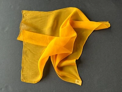 VINTAGE Vera Verasheer Scarf Scarved by Vera Orange Chiffon Neck Scarf - Image 1 of 4