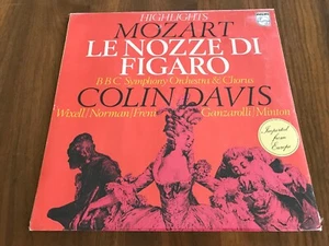 Le Nozze Di Figaro Highlights Colin Davis/BBC Symphony Vinyl LP 6500 434 NEW - Imagen 1 de 2