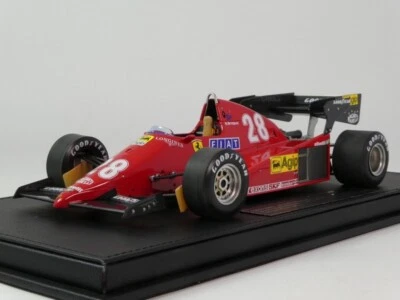 GP Replicas Ferrari 126 C3 #28 René Arnoux winner Dutch GP 1983 1/18 GP096D - Immagine 1 di 4