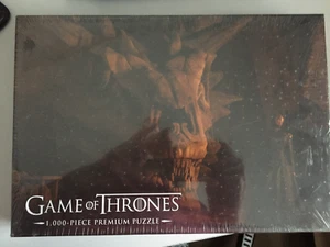 NEW "Game of Thrones" 1000 piece jigsaw puzzle BALERION THE BLACK DREAD - Picture 1 of 5