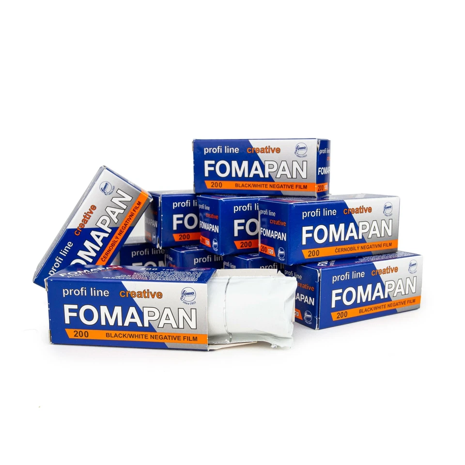 10x Fomapan 200 Creative Rollo Película 120 S/W B/W Película en Blanco y Negro - Imagen 1 de 1