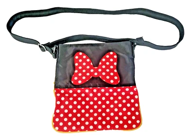 Bolso Bandolera de Hombro Disney Parks Mickey & Minnie Mouse Lado Doble Foto 1 de 4