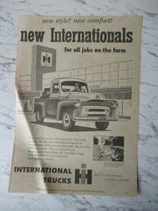 International Harvester trucks print  AD - Picture 1 of 1