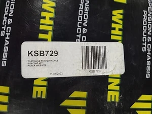 Whiteline KSB729 Rear Track Bar Brace; fits Ford Mustang 05-14 - Picture 1 of 5