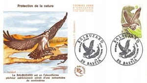 Enveloppe FDC FRANCE BALBUZARD 1978 BASTIA n1 - Picture 1 of 1