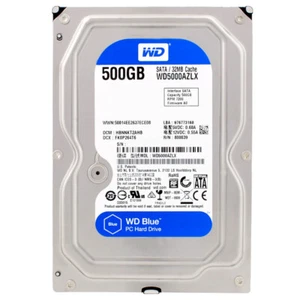 Festplatte Western Digital 500GB WD5000AZLX 7200U/min 32MB Sata III 3,5" Zoll - Bild 1 von 5
