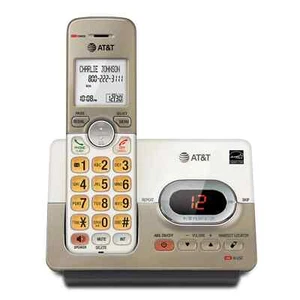AT&T Expandable Cordless Phone System Answering Machine 1 Handset Backlit Keys - Zdjęcie 1 z 7